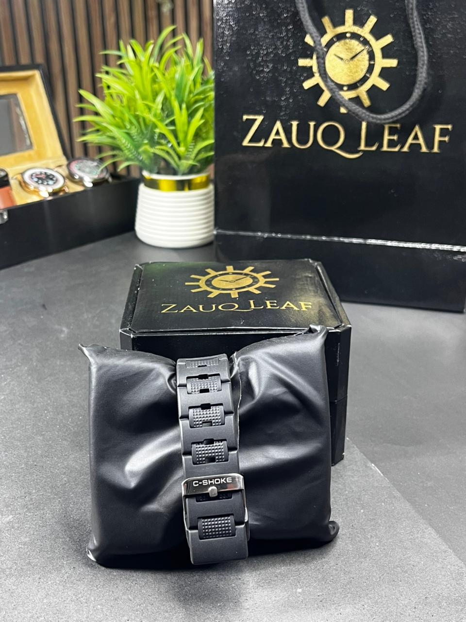 Zauqleaf C Shock  : Metallic Tactical Watch